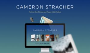 Cameron Stracher author website design