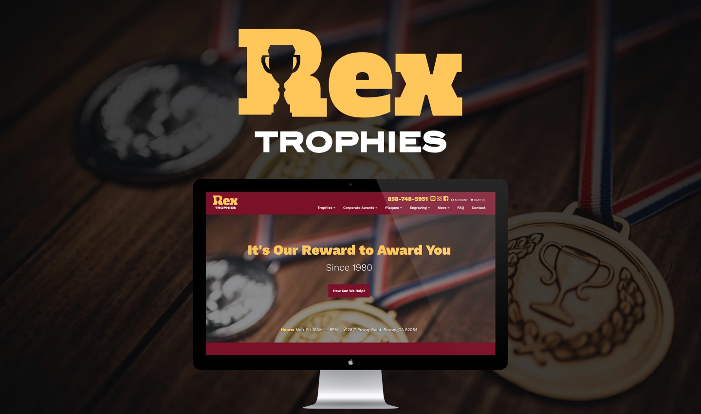 Rex Trophies Website